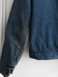 1970s Blanket Lined Denim Jacket - S