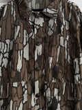 1980s Tree Bark 2 Pocket Shirt - L