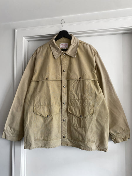 1970s Filson Tin Cloth Cruiser Jacket - XL