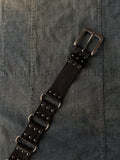 2000s Levis Studded Ring Leather Belt - S