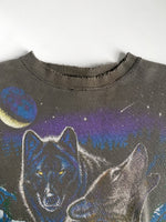 1990s Wolf Crewneck - M/L