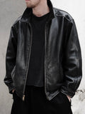 Vintage Leather Jacket - L/XL