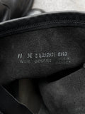 Boulet Back Zip Waxed Leather Engineer Boots - US11.5
