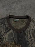 1990s Real Tree Camo Blank Tee - M