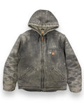 Carhartt Sherpa Lined Hooded Jacket - L