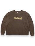 Carhartt Brown Script Thermal long Sleeve - XL