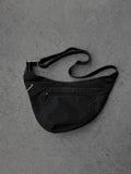 Italian Brand Leather & Nylon Cross Body Bag