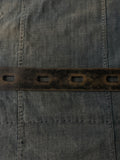 Distressed Leather Belt - L
