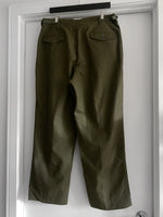 1951 Military Wool Trousers - 34” x 30”
