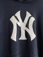 1990s New York Yankees Logo Hoodie - XL