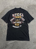 1980s Harley Davidson Steel Town Tee - XS