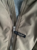 L.L.Bean Fleece Lined Nylon Jacket - XL