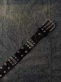 Heavy Studder Leather Belt - XL