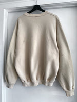 2000s Russell Athletic Cream Crewneck - XL