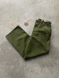 1951 Military Wool Field Trousers - 28” x 29” (adjustable)