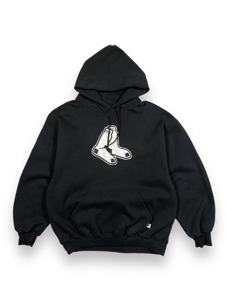 2000s Russell Athletic White Sox Hoodie - L