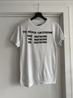 1980s Criticism Tee - S