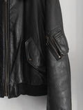 1980s Schott NYC Leather MA-1 Flight Jacket - XL
