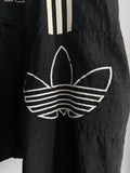 1990s Adidas Trefoil Hooded Jacket - XL