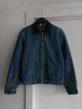 1970s Blanket Lined Denim Jacket - S