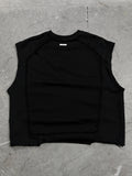 C2H4 Cut Off Crewneck - L
