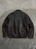 Vintage Danier Brown Leather Jacket - L