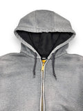 2000s Carhartt Thermal Lined Faded Zip Hoodie - XL