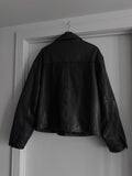 1990s Gap Leather Jacket - XL