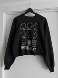 1991 History Of Art Chopped Crewneck - M