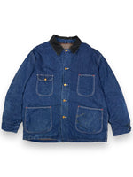 1970s Big Ben Blanket Lined Denim Chore Jacket - XL