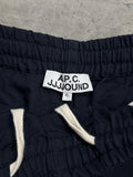 JJJJound x APC Navy Linen Shorts - XL