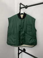 1980s Sherpa Lined Vest - XL/XXL