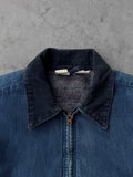 1970s Blanket Lined Denim Jacket - S