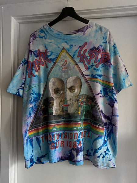 1994 Pink Floyd Division Bell Tie Dye Tee - L