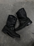 Square Toe Engineer Boots - US9.5