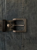 Distressed Leather Belt - L