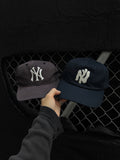 1990s New York Yankees Logo 7 Faded Hat