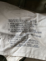 1951 Military Wool Trousers - 34” x 30”