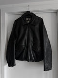 1990s Gap Leather Jacket - XL