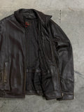 Vintage Danier Brown Leather Jacket - L