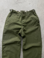 1951 Military Wool Field Trousers - 28” x 29” (adjustable)